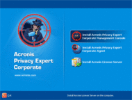 Acronis Privacy Expert Corporate screenshot